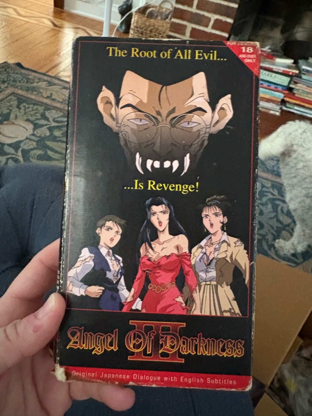Angel of Darkness II 90s VHS Manga Anime, Subtitled